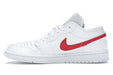 Jordan 1 Low White University Red (Women's)