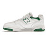 New Balance 550 White Classic Green
