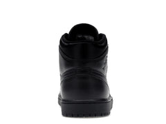 Jordan 1 Mid Triple Black