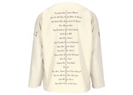 YZY Vultures Long T White