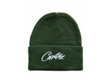 Corteiz Allstarz Folded Beanie green