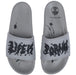 Life is Porno Slides Grey/Black