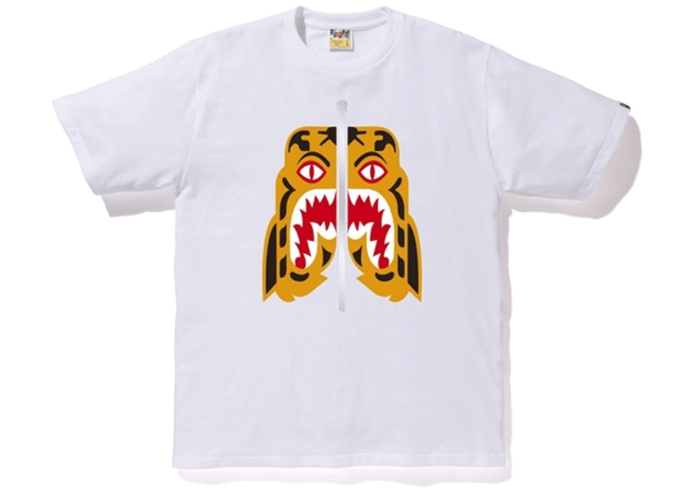 BAPE Tiger Tee White