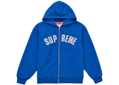 Supreme Arc Thermal Lined Zip Up Hooded Sweatshirt (FW26) Royal