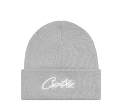 Corteiz Allstarz Folded Beanie Grey