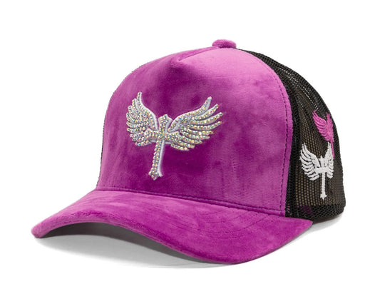 Reflection Luxury Fuzzy Trucker  Pink