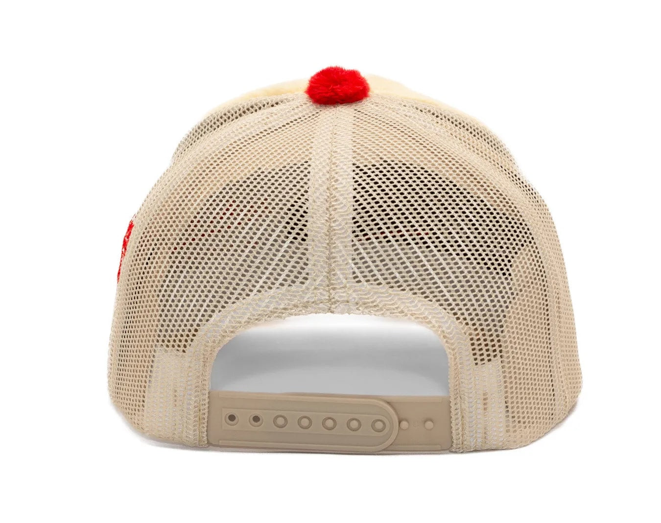 Reflection Luxury Fuzzy Trucker  Yellow Red