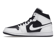 Jordan 1 Mid Split Black White (Women's)