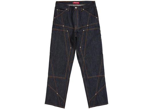 Supreme Paneled Double Knee Painter Pant Rigid Indigo