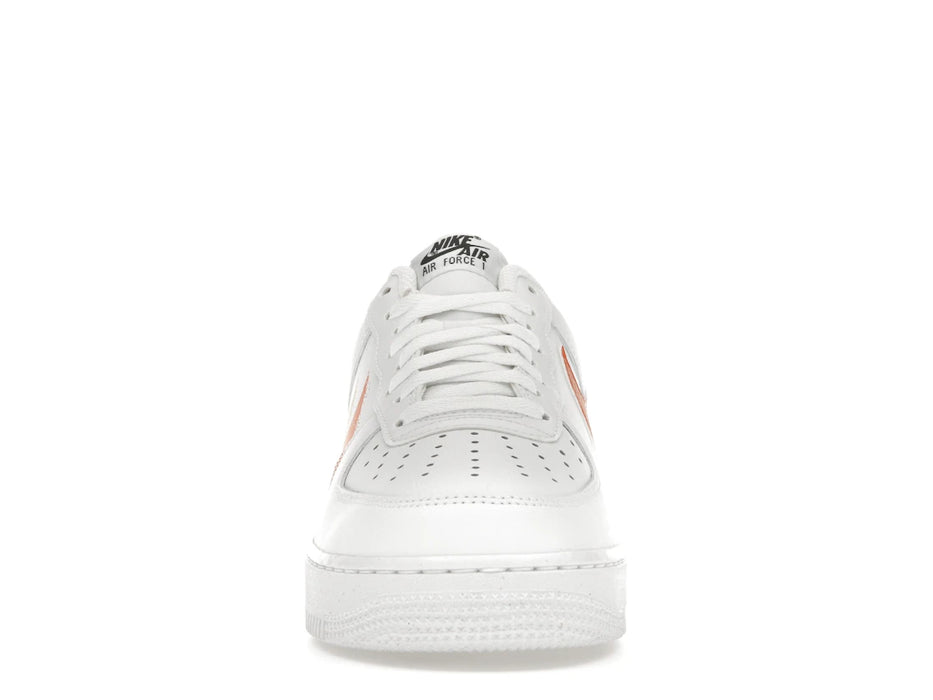 Nike Air Force 1 Low '07 Spray Paint Swoosh White Safety Orange