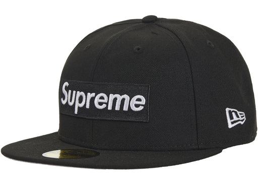 Supreme MLB Teams Box Logo New Era 59Fifty Cap Black