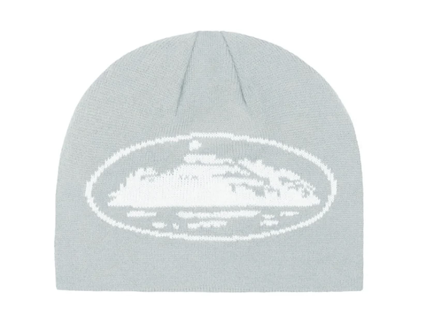 Corteiz Alcatraz Skully Grey