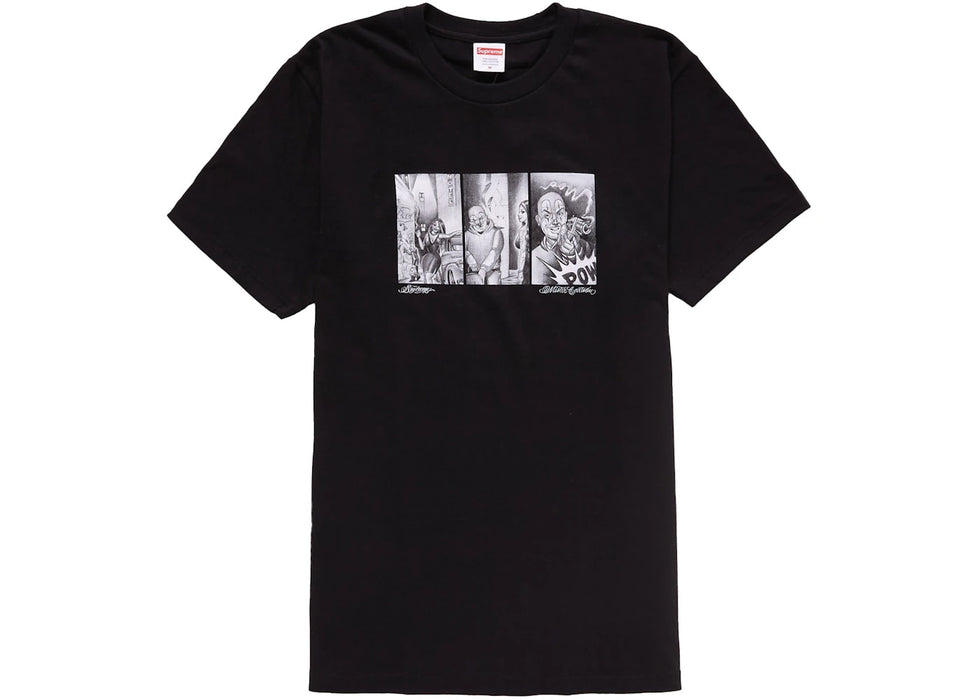 Supreme Mister Cartoon Pow Tee Black