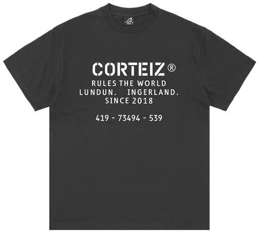 Corteiz OG Stencil Tee Black