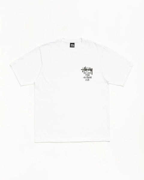 Stussy  Big Love Tee Mens White