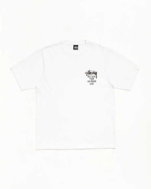 Stussy  Big Love Tee Mens White