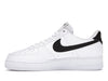 Nike Air Force 1 Low '07 White Black Pebbled Leather