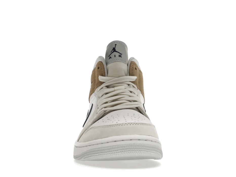 Jordan 1 Mid Tan Suede
