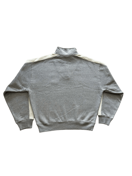 Corteiz Boca Fleece Quarter Zip Long Sleeve Grey