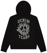 Denim Tears Denim University Zip Hoodie Black