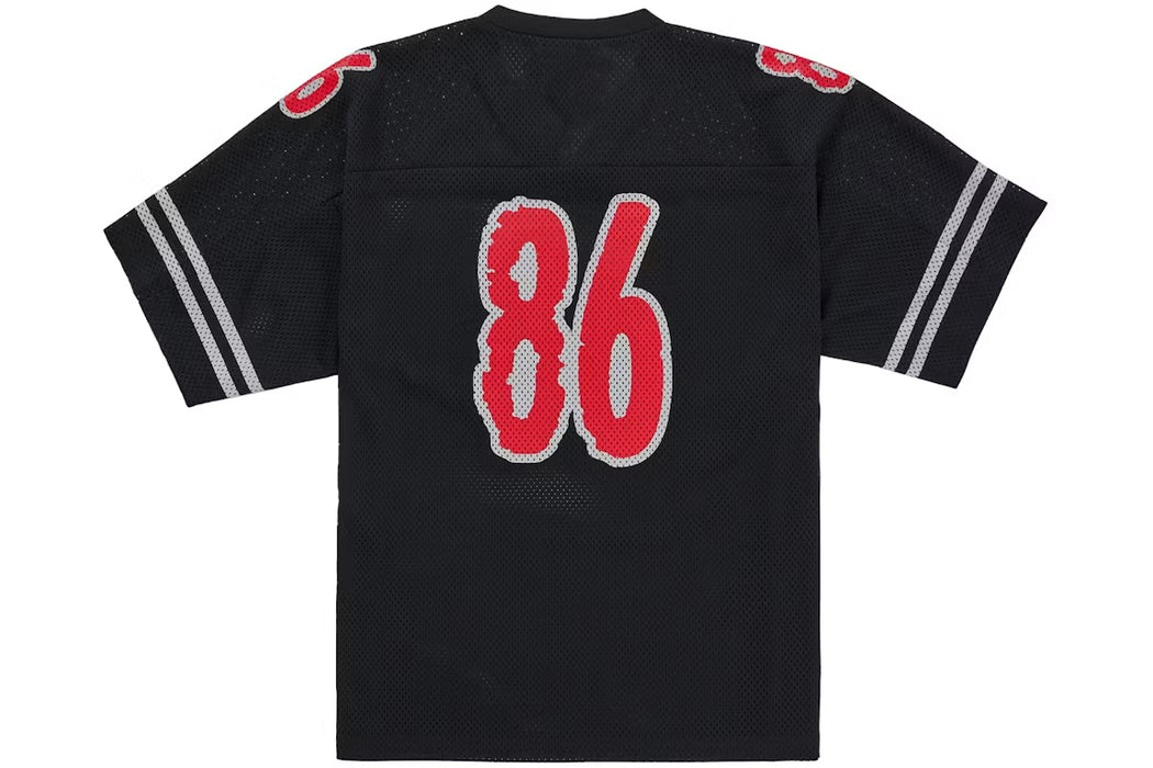 Supreme Reflective Football Jersey Black