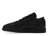 Jordan 1 Low Tumbled Leather Black (GS)