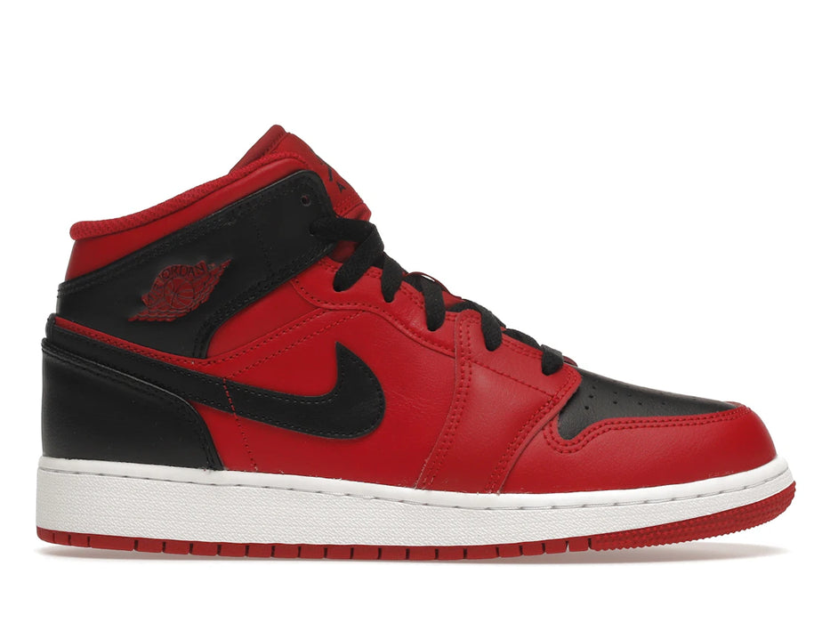 Jordan 1 Mid Reverse Bred (2021) (GS)