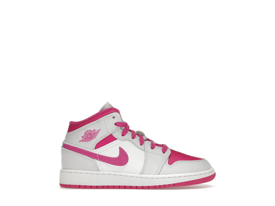 Jordan 1 Mid Fire Pink (GS)