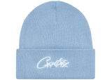 Corteiz Allstarz Folded Beanie Baby Blue