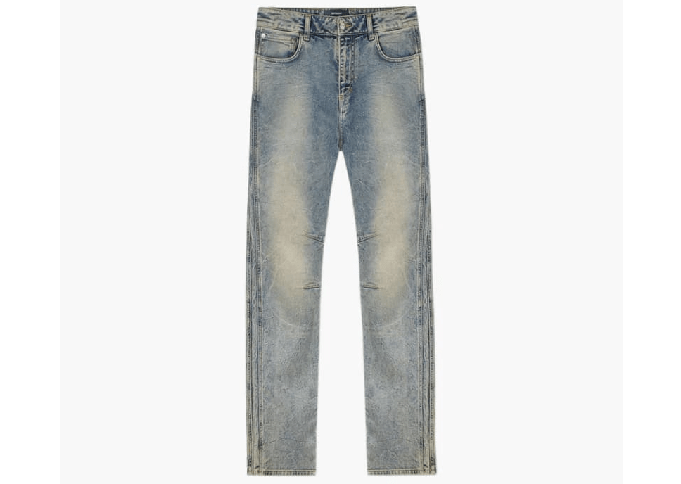 Represent Straight Leg Denim Blue Cream