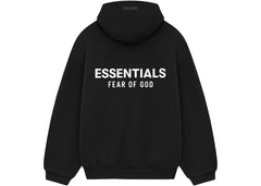 Fear of God Essentials Fleece Hoodie (FW24) Black