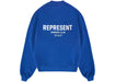 Represent Owner's Club Sweater Cobalt Blue/White