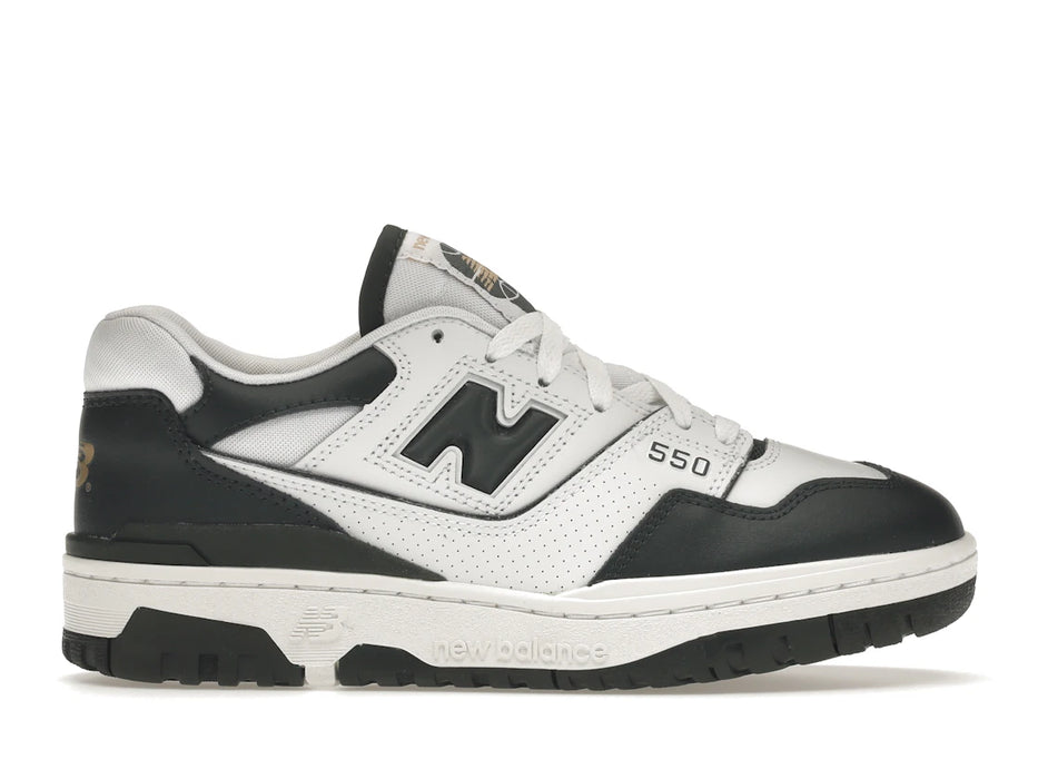 New Balance 550 White Dark Green