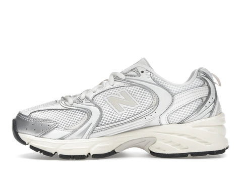 New Balance 530 Silver Metallic Linen