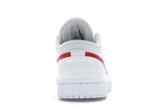 Jordan 1 Low White University Red (Women's)