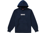 Supreme Bandana Box Logo Hooded Sweatshirt Navy