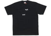 Supreme Comme des Garcons SHIRT Split Box Logo Tee Black