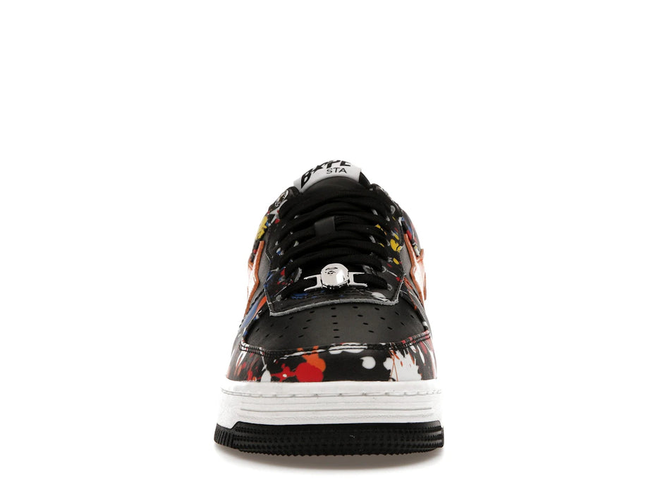 A Bathing Ape Bape Sta Paint Splatter Black