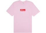 Supreme Arabic Box Logo Tee Light Pink