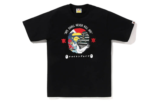 BAPE Tokyo Exclusive Ape Head Tee #1 Black