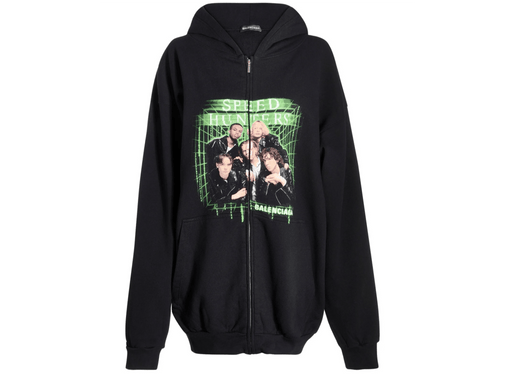 Balenciaga Speed Hunters Zip Up Hoodie