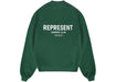Represent Owner's Club Sweater Racing Green/White