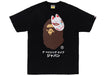 BAPE Japanese Fox Mask T-shirt Black