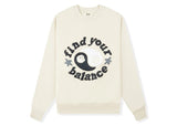 Broken Planet Find Your Balance Bone White Crewneck