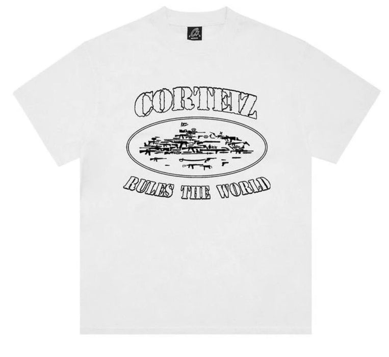 Corteiz artillery tee white