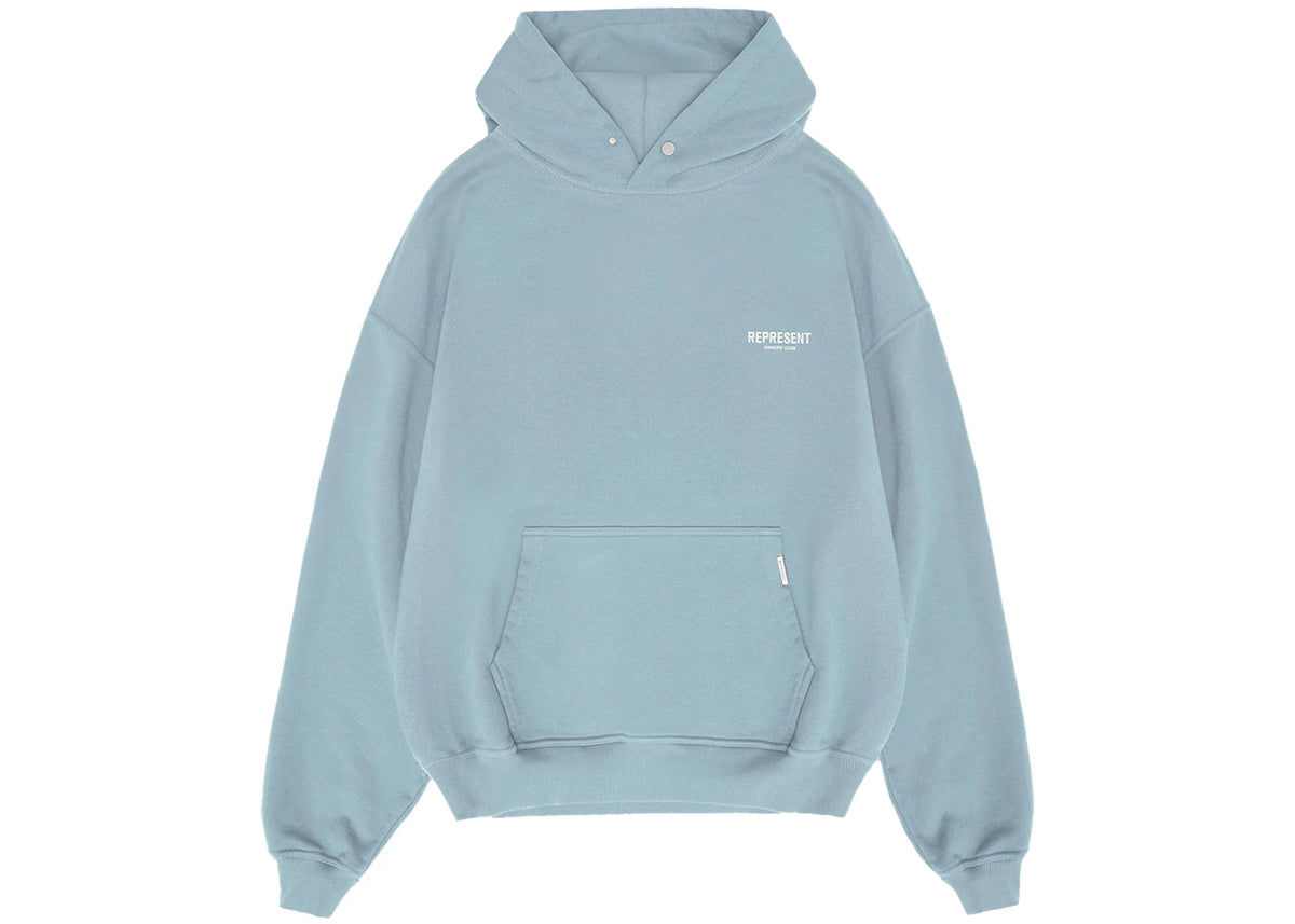 Represent Owners Club Hoodie Powder Blue