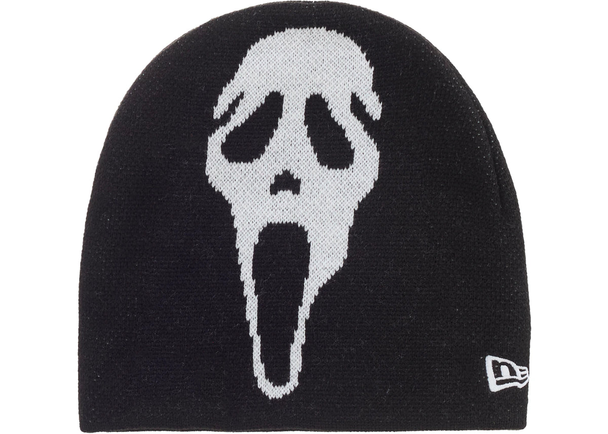 Supreme New Era Ghostface Beanie Black