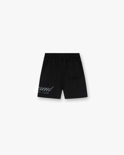 Represent Owners Club Script Mesh Shorts Black
