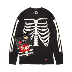 Supreme x Hanes Bones Thermal Crew (1 Pack) 'Black'