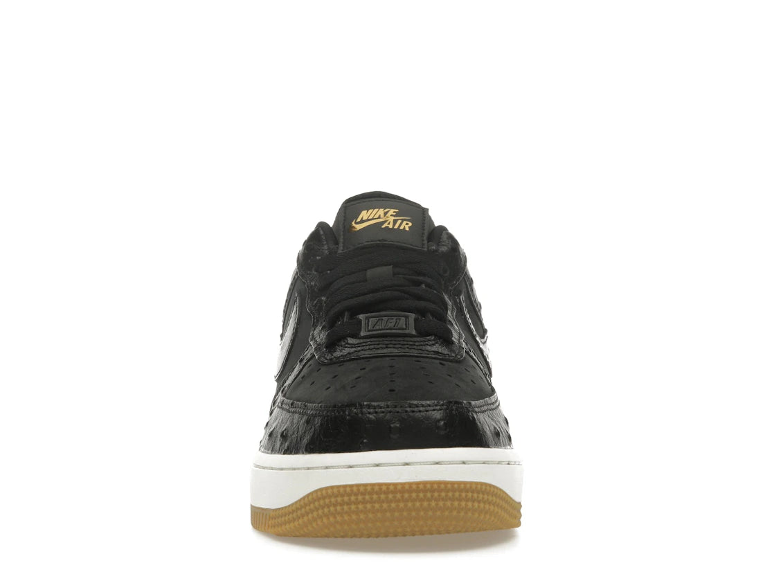 Nike Air Force 1 Low '07 Black Ostrich Gum (Women's)